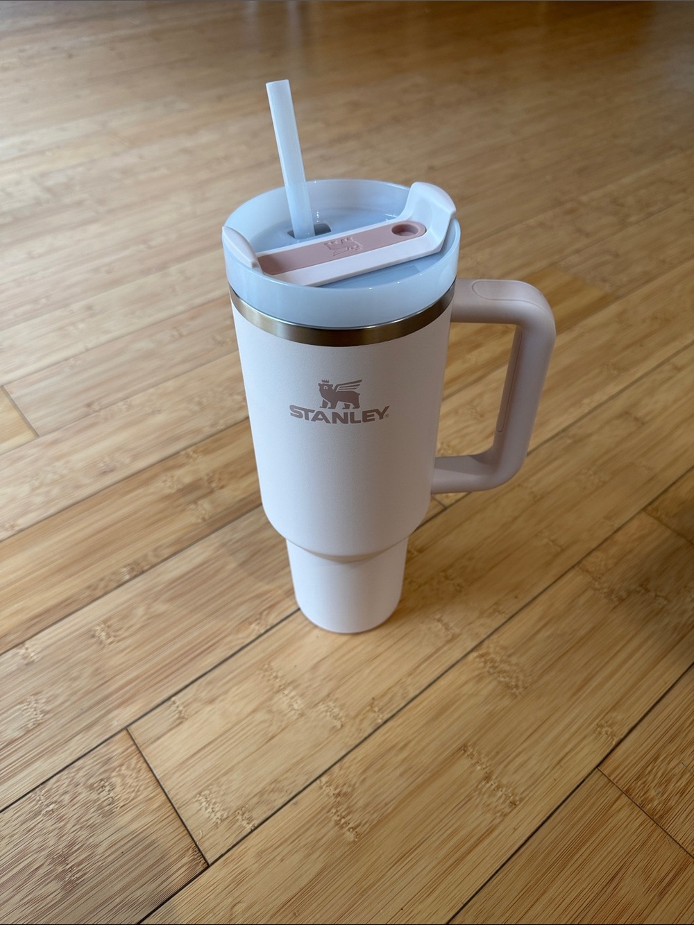 Stanley 40 oz Stainless Steel H2.0 FlowState Quencher Tumbler Rose Quartz 2.0